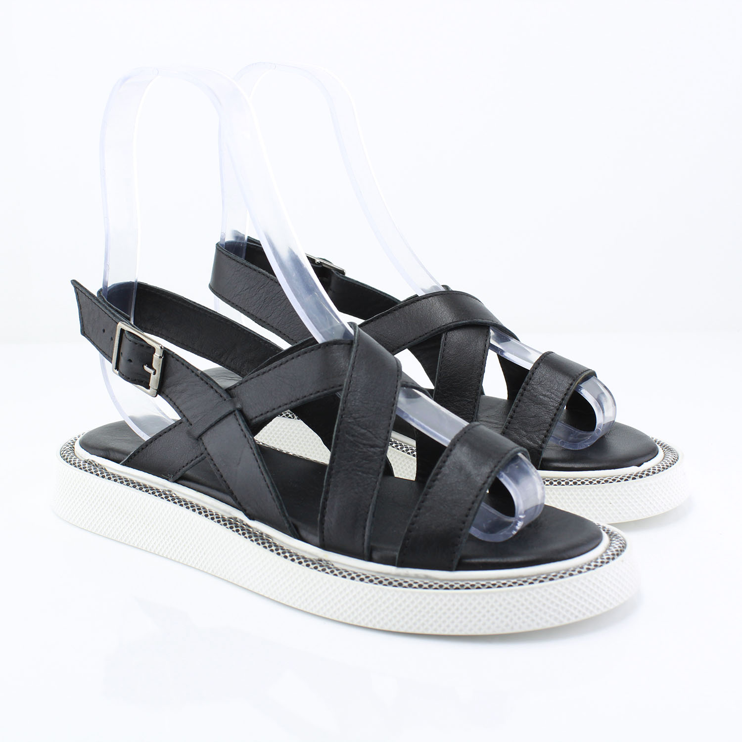Kadın Sandal 2-61 1050 SIYAH