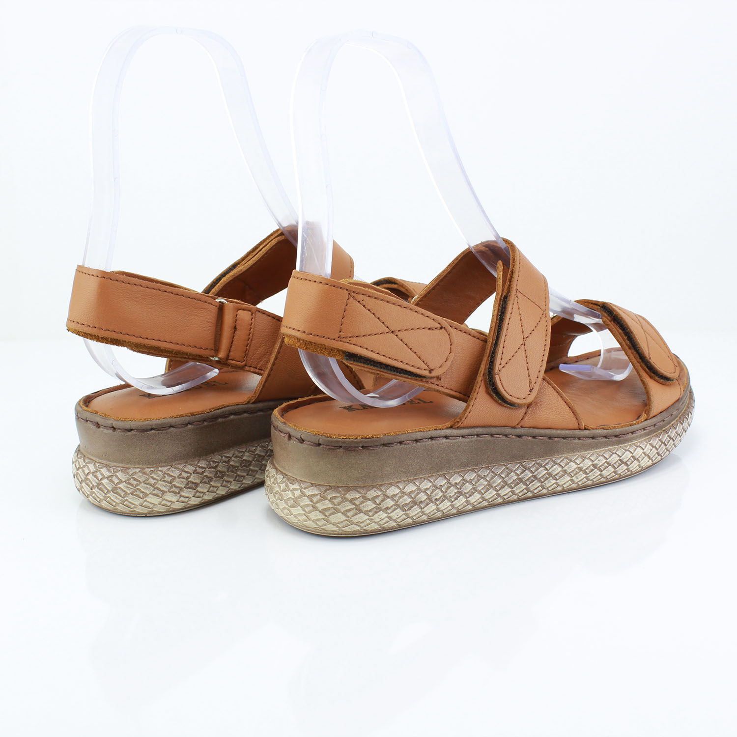 Kadın Sandal 2-61 1076 TABA - Image 3