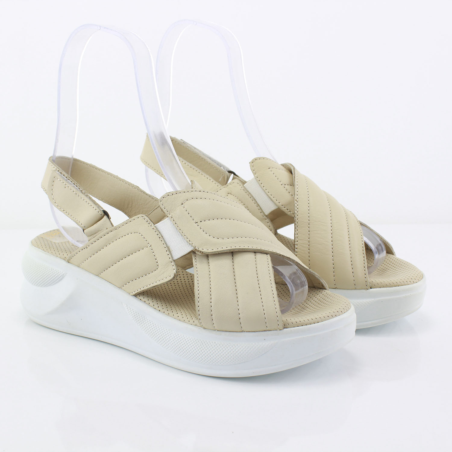 Kadın Sandal 2-9 3308 BEJ