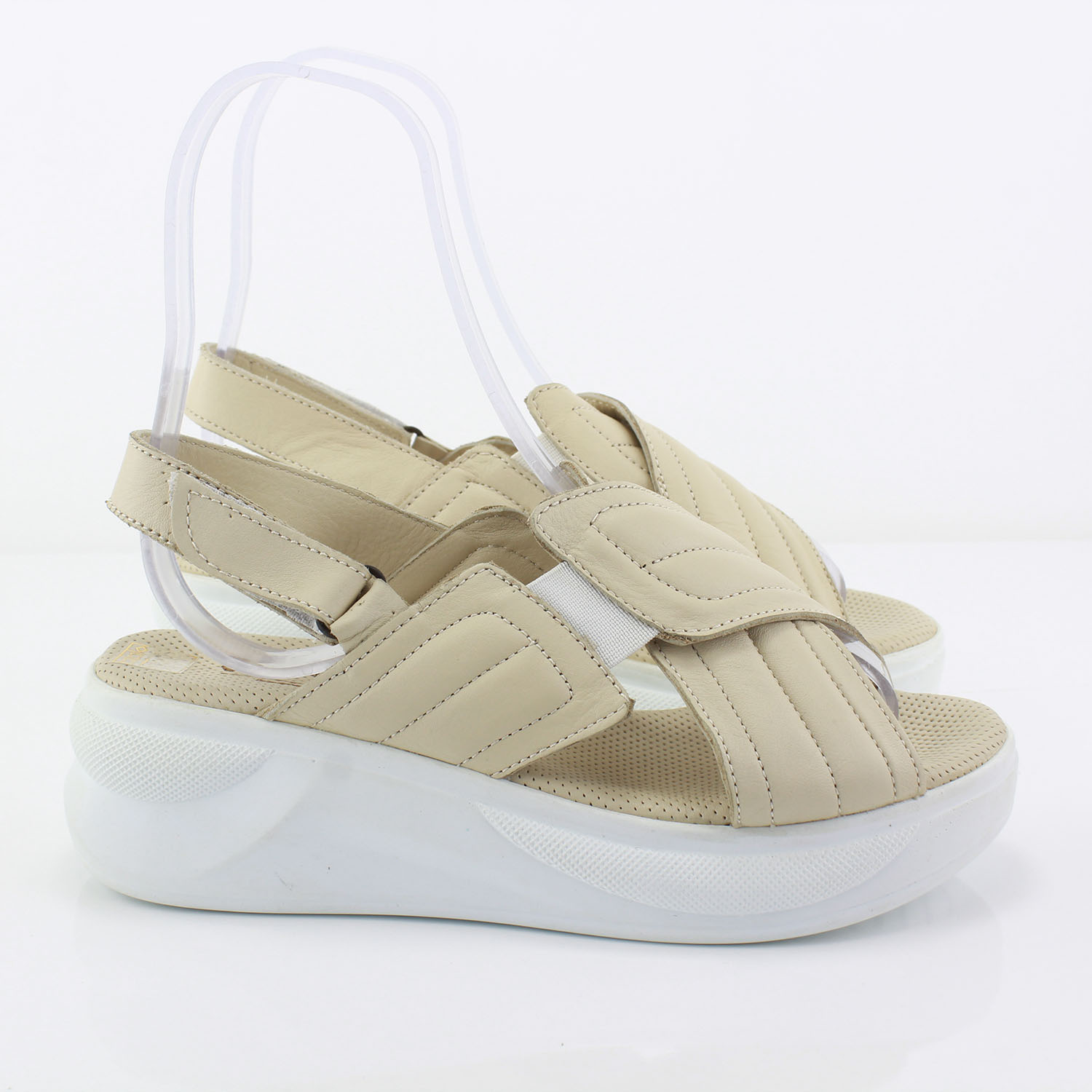 Kadın Sandal 2-9 3308 BEJ - Image 2