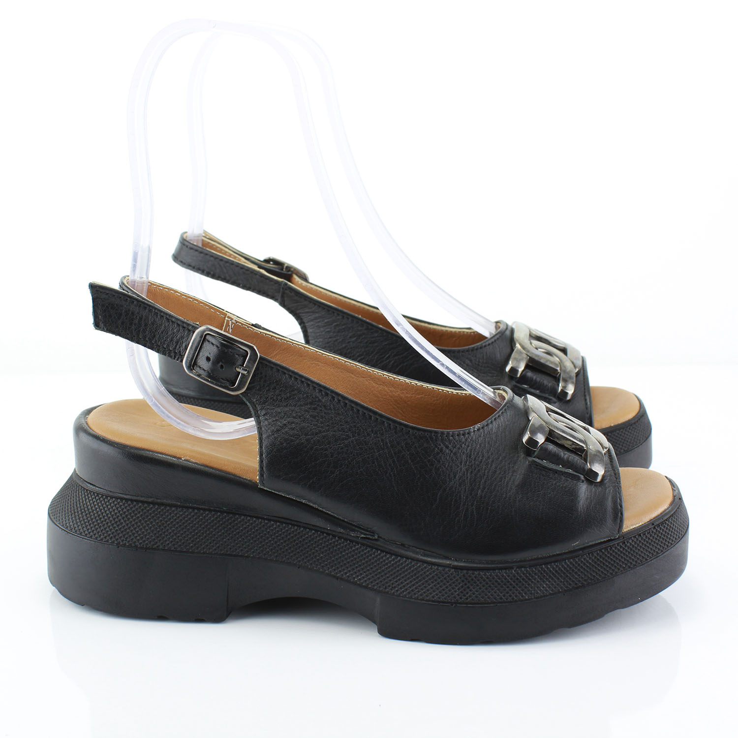 Kadın Sandal 2-9 670 SIYAH - Image 2