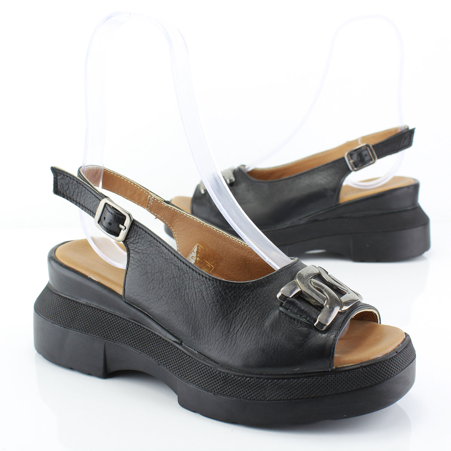 Kadın Sandal 2-9 670 SIYAH - Image 4