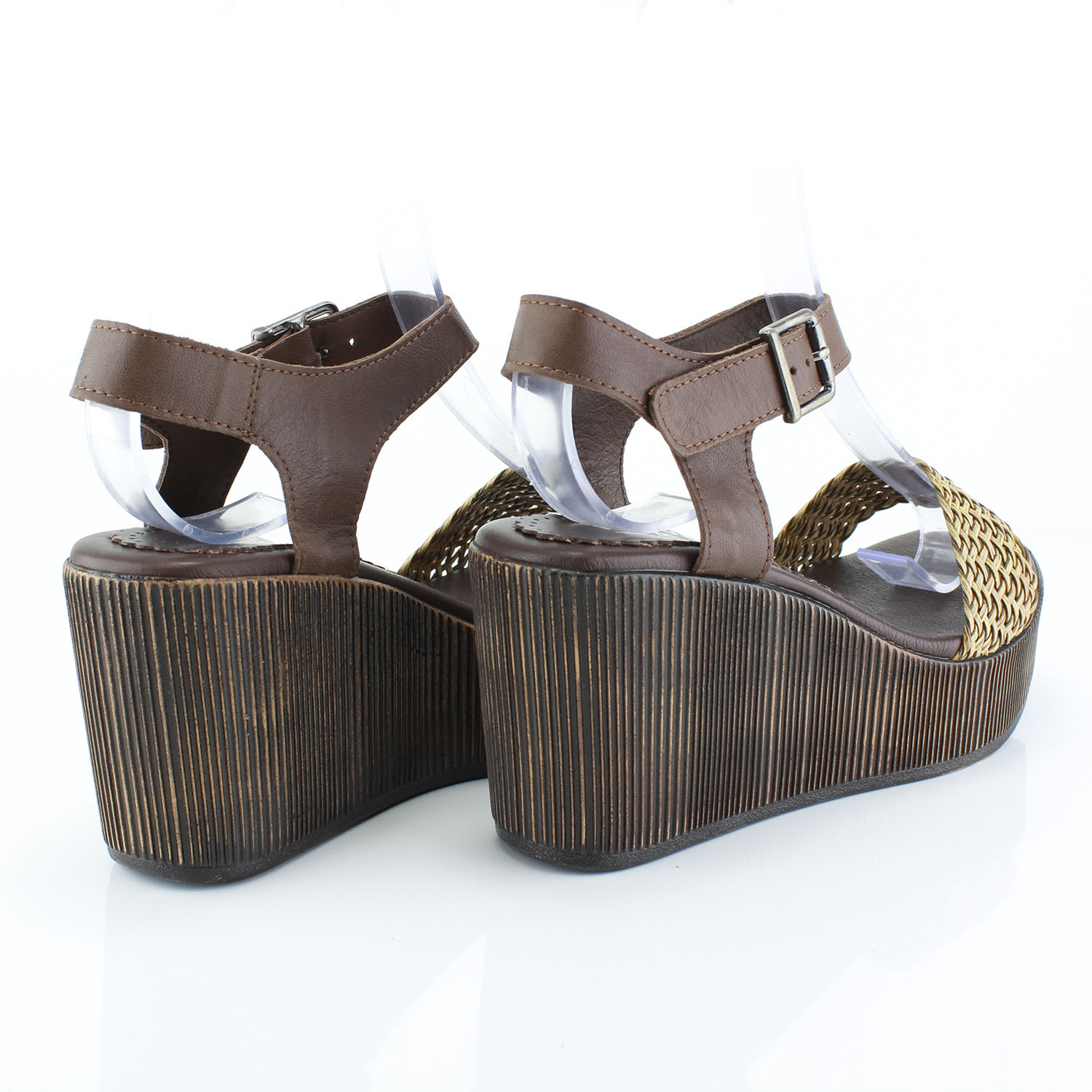 Kadın Sandal 8-18 7083 KAHVE - Image 3