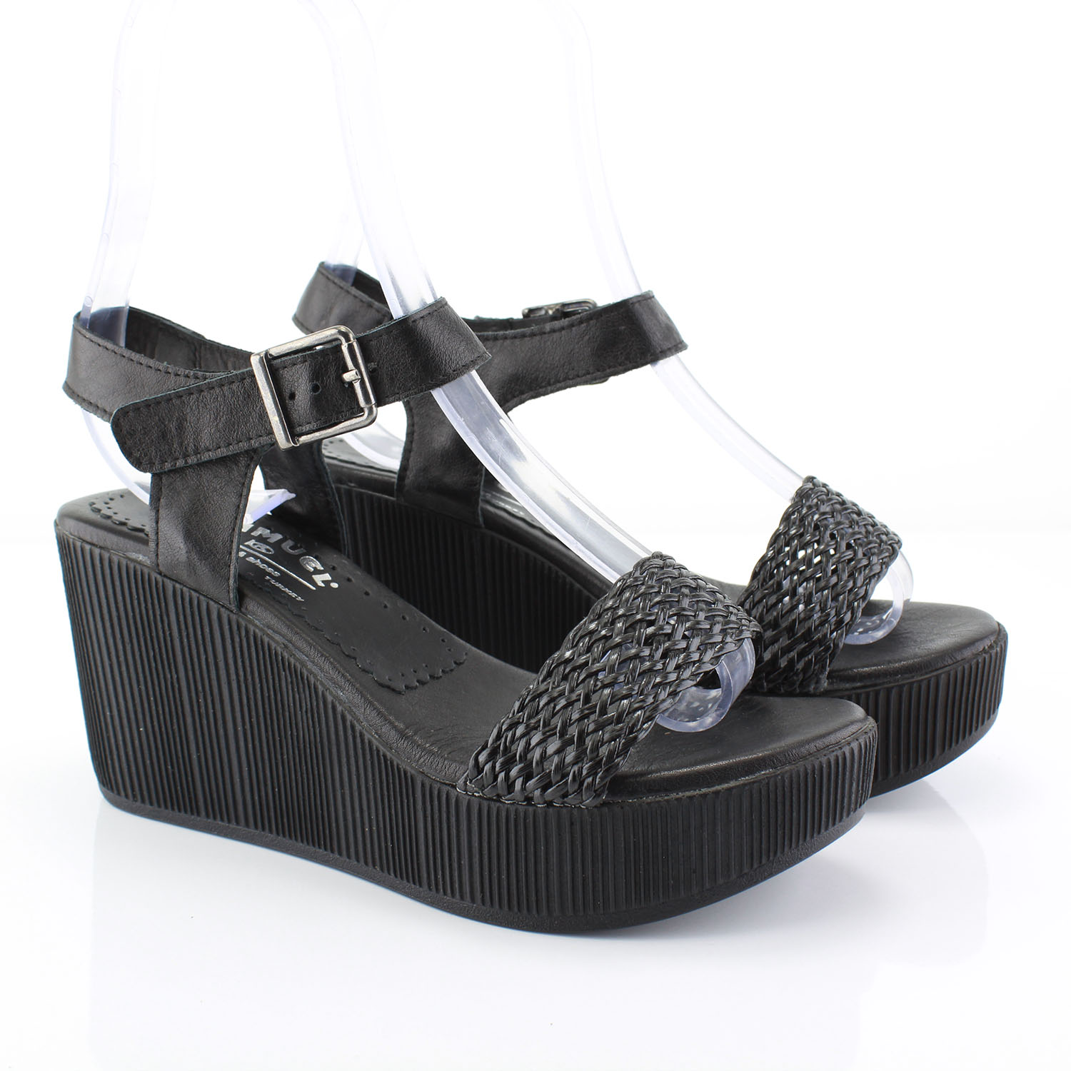 Kadın Sandal 8-18 7083 SIYAH