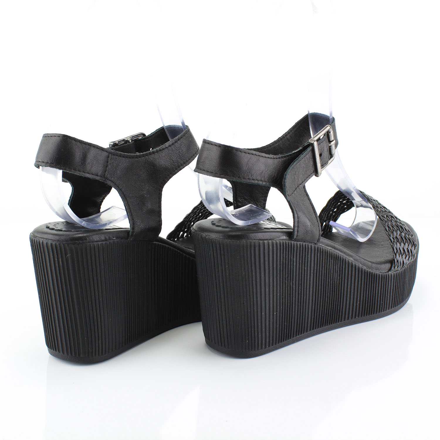 Kadın Sandal 8-18 7083 SIYAH - Image 3