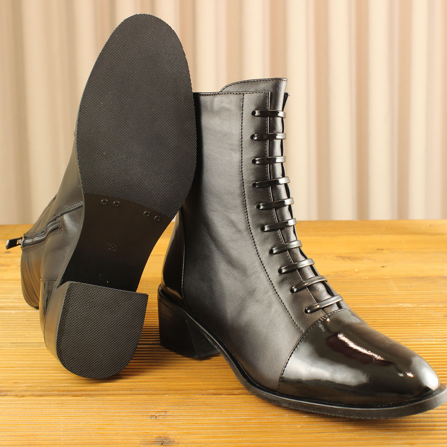 Kadın Boot 1-38 372 SIYAH - Image 4